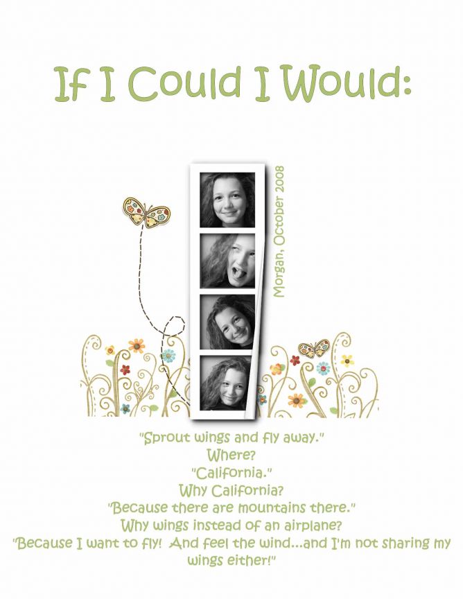 If I Could I Would...