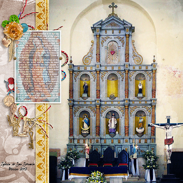 Iglesia de San Servacia Mexico 2012