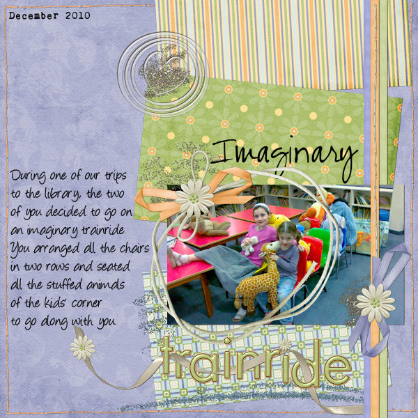 Imaginary trainride