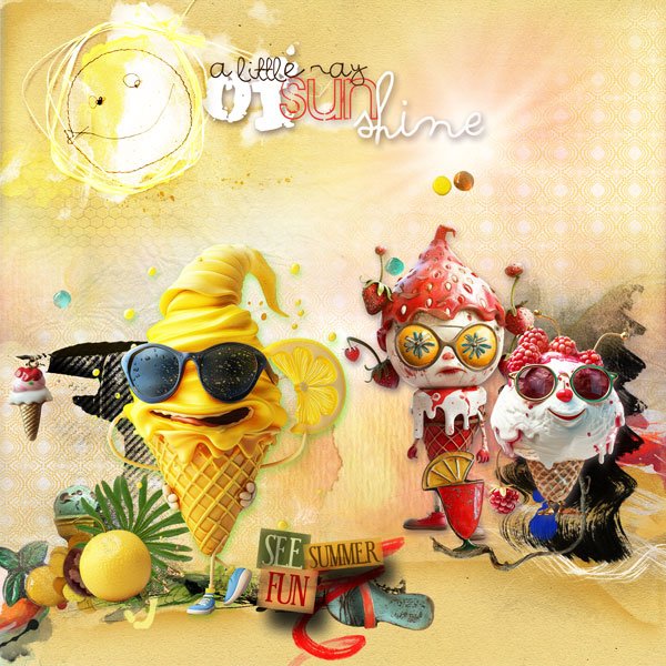 In Summer all the ice creams are out