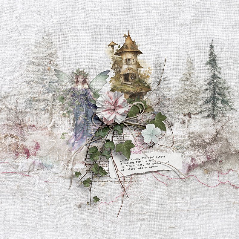 In the woods