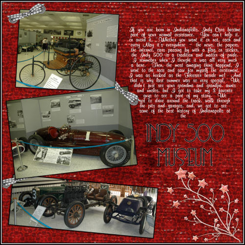 Indy 500 Museum (ADSR#2Challenge1)