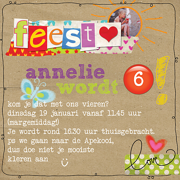 invitation Annelie