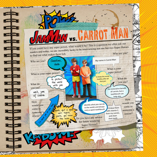 JamMan vs Carrot Man