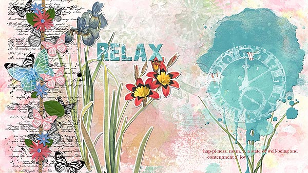 January 2019 Art Journal Challenge Vicki Robinson Designs