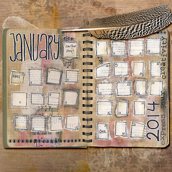 January calendar