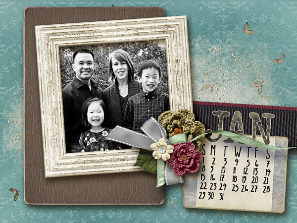January desktop