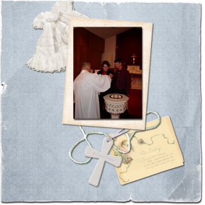 Jayden's baptism