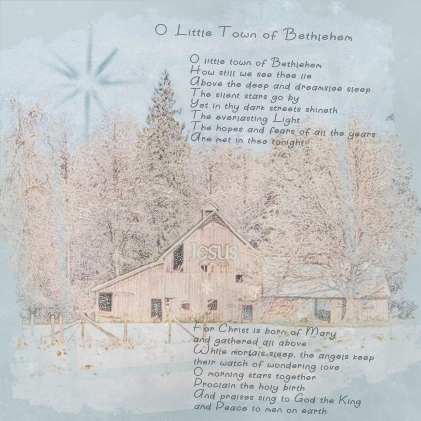 Jesus Barn - O Little Town of Bethlehem
