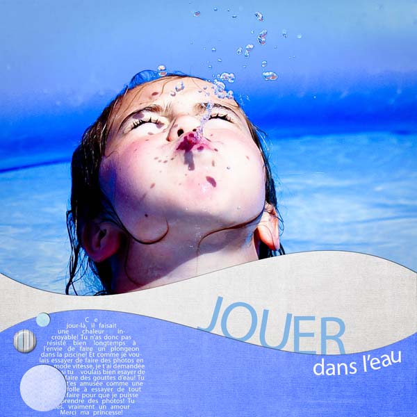 Jouer dans l'eau