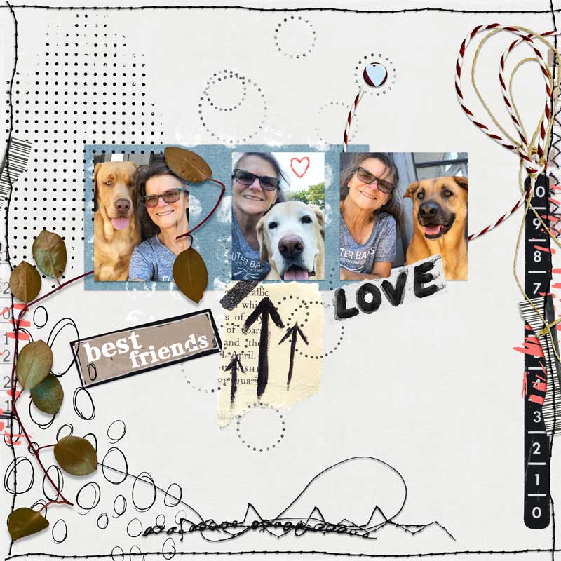 July Color Play 3: Best Friends