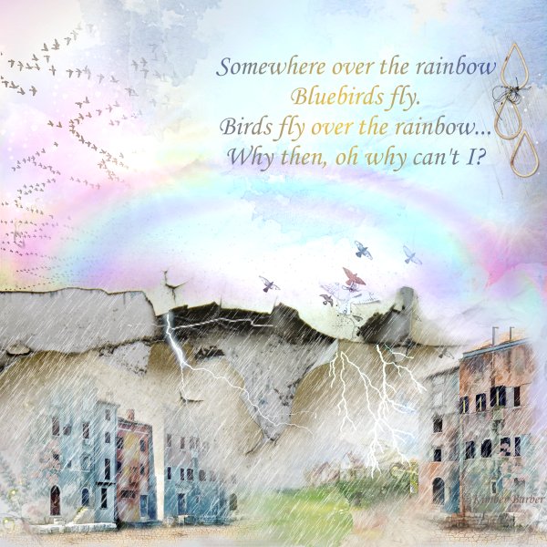 July Lyric Challenge: Over the Rainbow