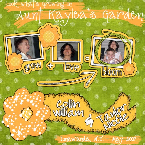 June 2007 - Aunt Kaylea's Garden