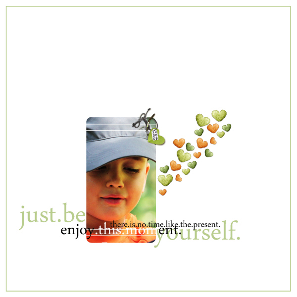 Just be yourself