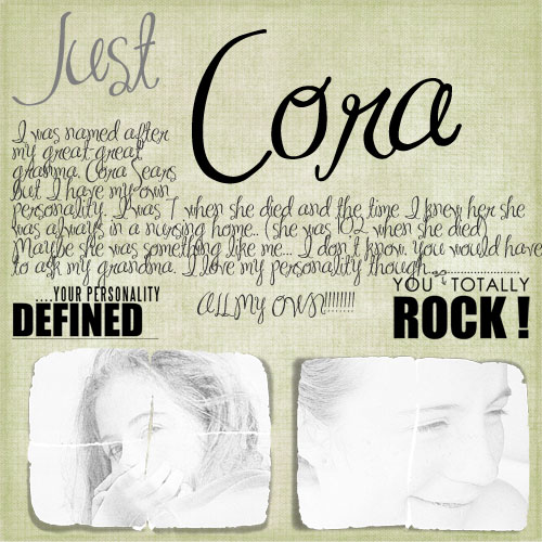 Just Cora