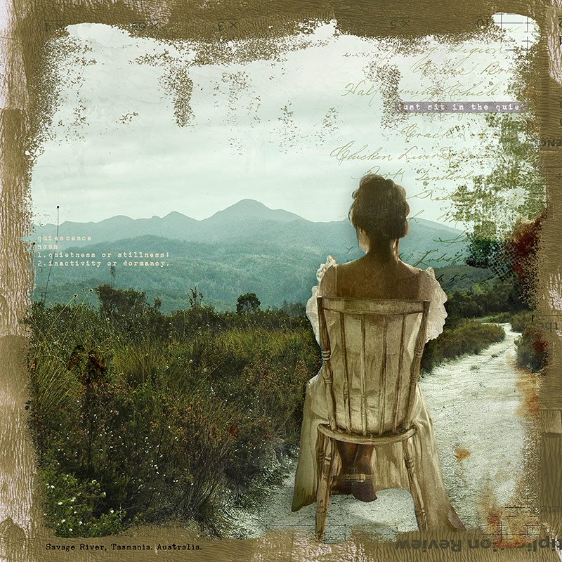 JUST SIT IN THE QUIET