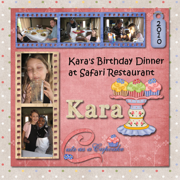 Kara's Birthday Dinner