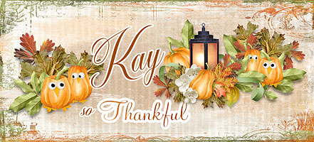 Kay - Thanksgiving Siggy