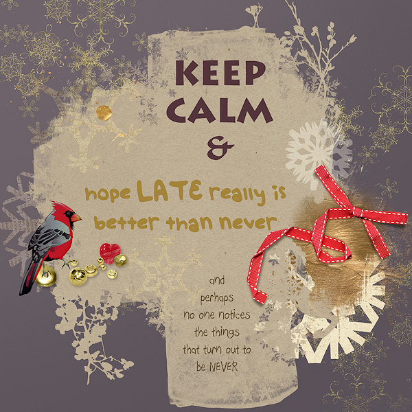 Keep Calm & Hope