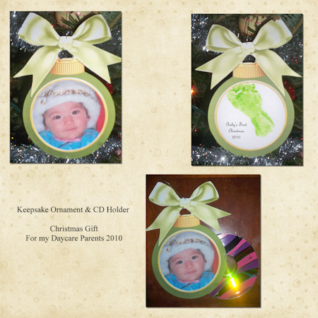 Keepsake Ornament & CD Holder