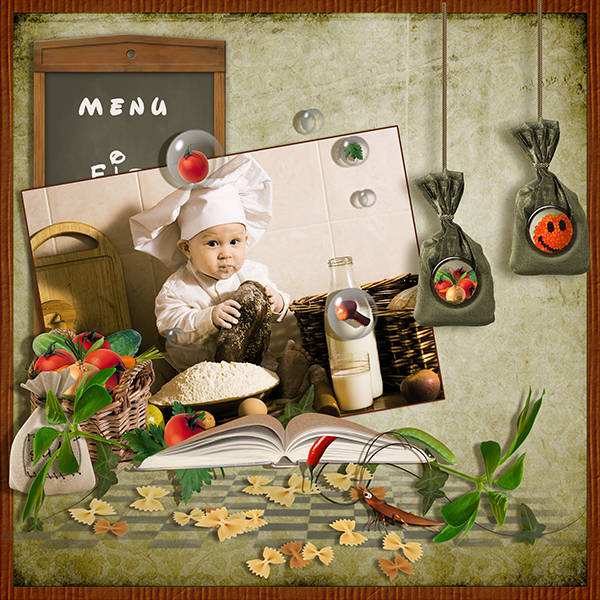 Kit "Adventure on Kitchen" by Alla Design