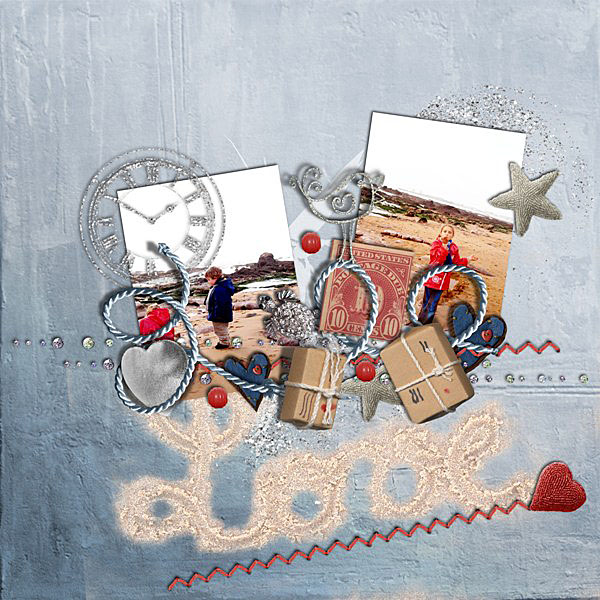 kit "color blue" de mimilou~scrapmalin shop