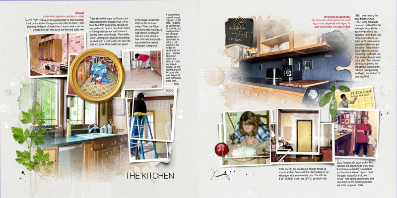 Kitchen double page