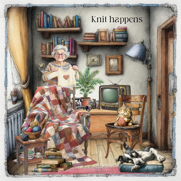 Knit moments...