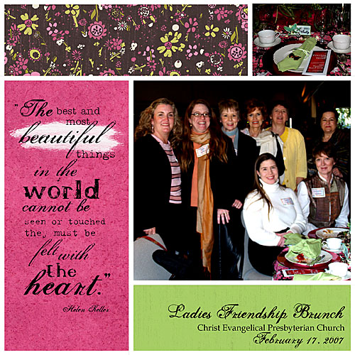 Ladies Friendship Brunch