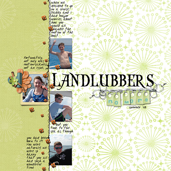 Landlubbers - no more!