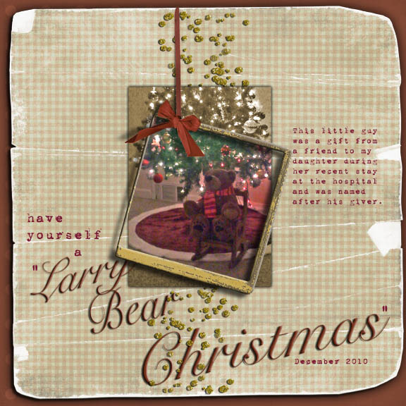 Larry Bear Christmas