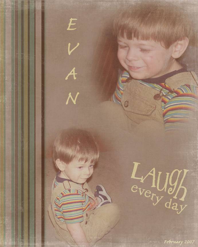 Laugh Every Day 8x10"