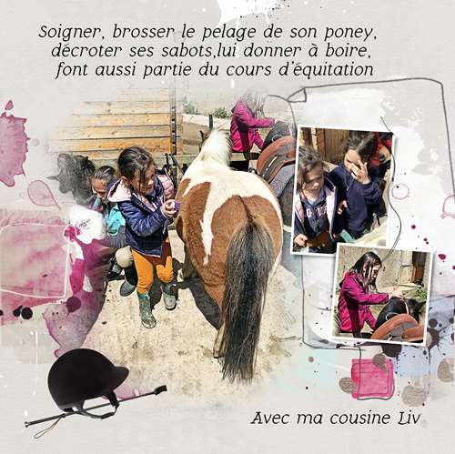 leçon d'équitation N°2