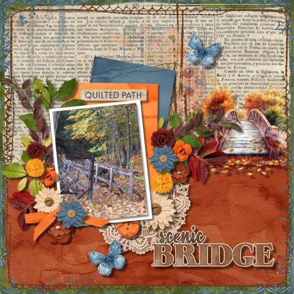 Leaf Covered Bridge