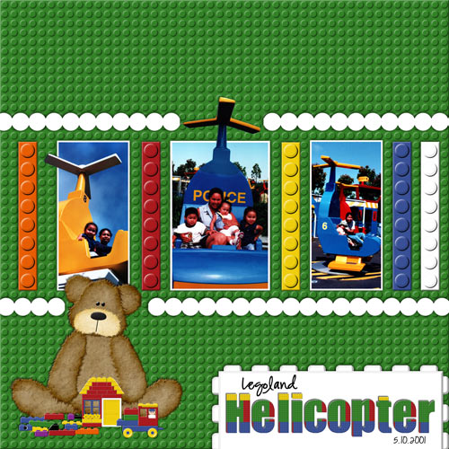 Legoland Helicopter