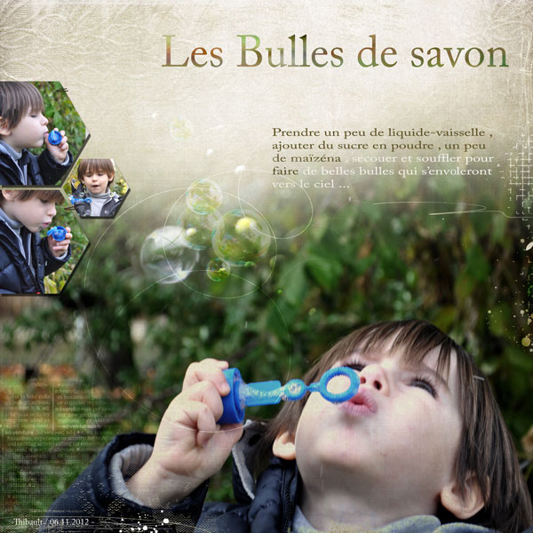 Les bulles de savon