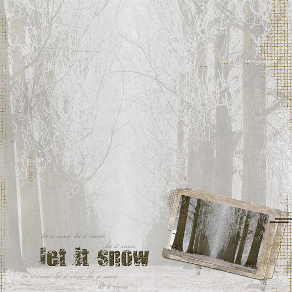 let it snow