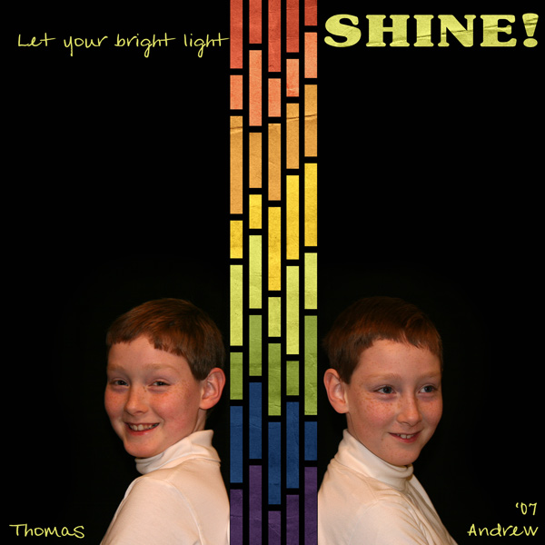 Let your bright light shine!