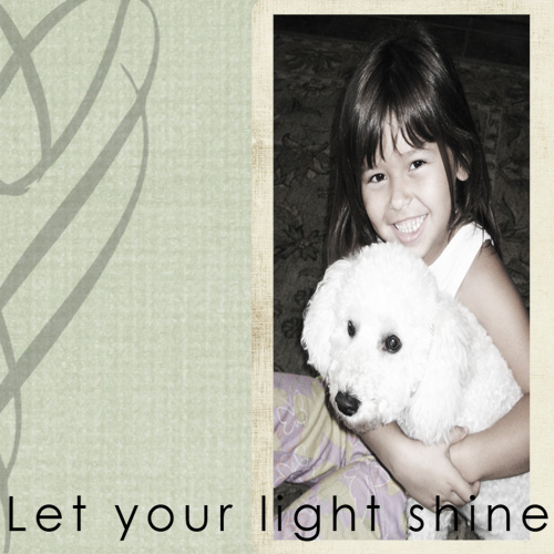 Let your light shine