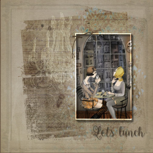 Let's Lunch - Anna Color Challenge 8/5-8/18