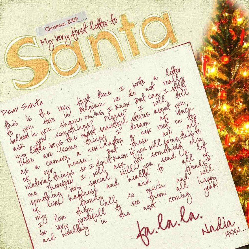 letter to Santa