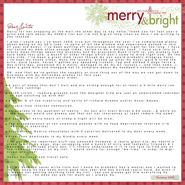 Letter to Santa