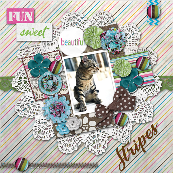 Lilach Oren Mess The Template 10 {Stripes}