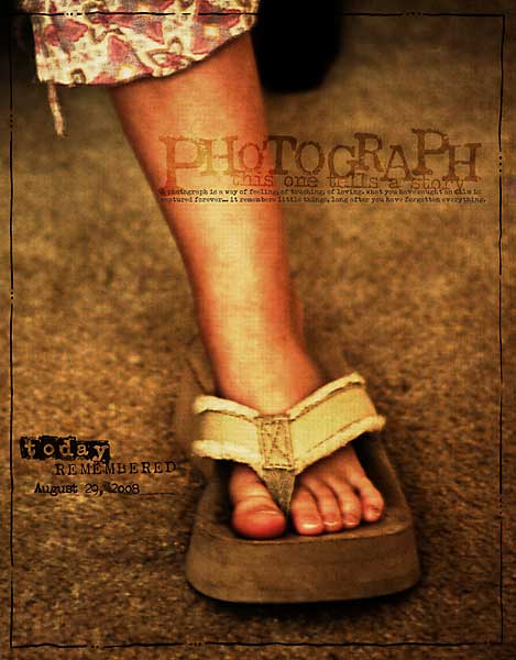 Lil's foot photo