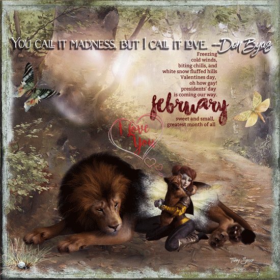 Lion Hugs challenge-#7-Quote-to-Word-Art