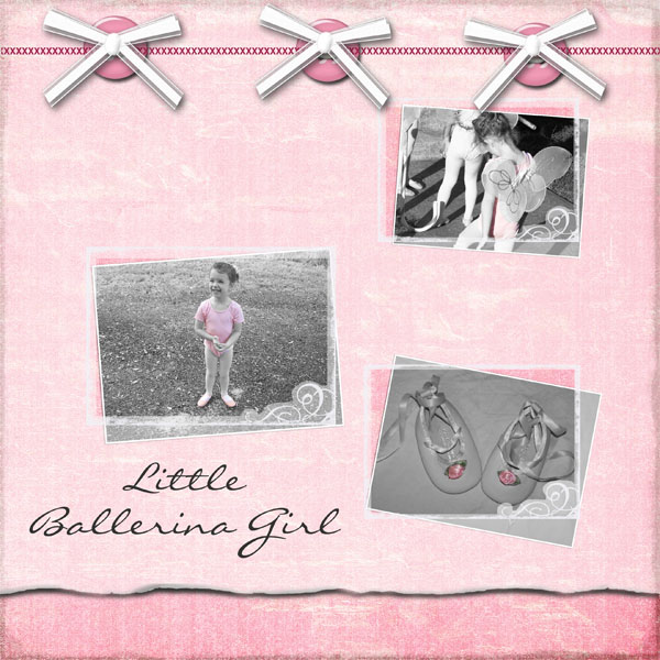 Little Ballerina Girl