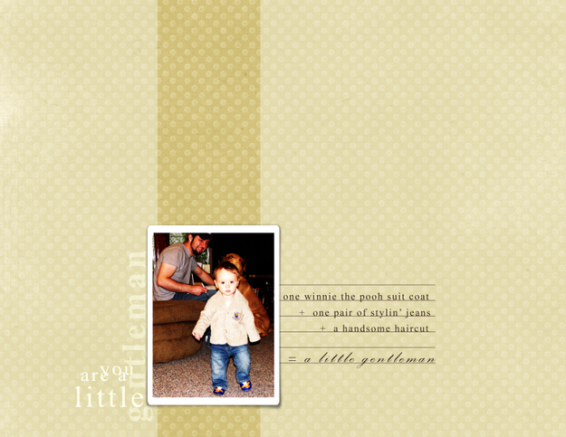 little gentleman