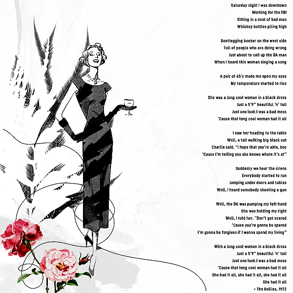 lyrics to long cool woman in a black dress