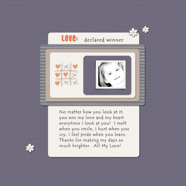 Love is declared the WINNER