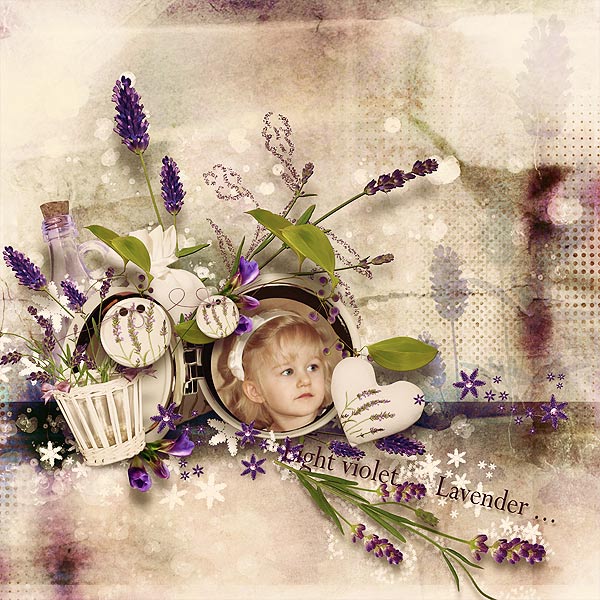 Lovely Lavender by Sekada Designs